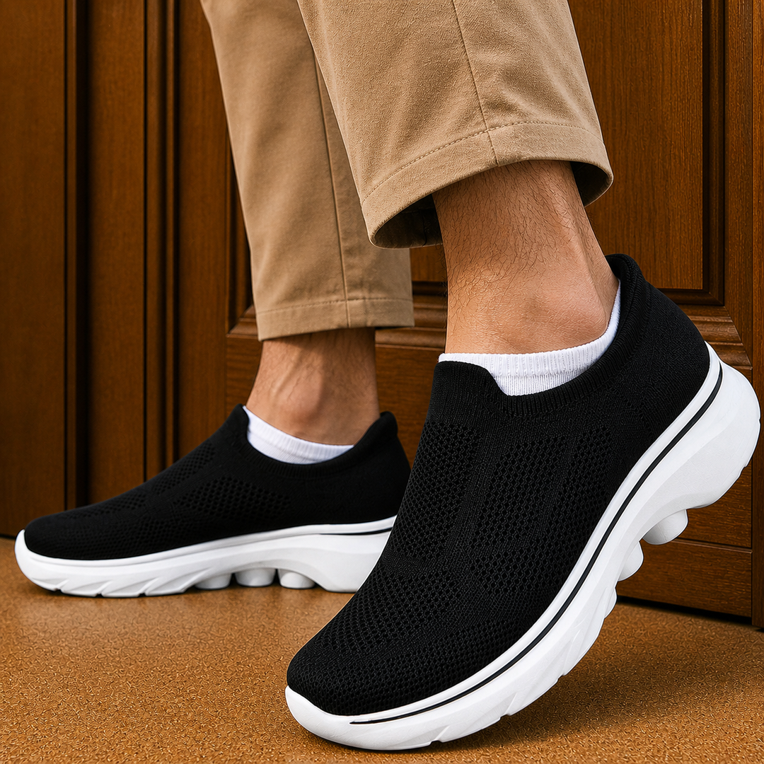 Breathable Walking Slip-Ons