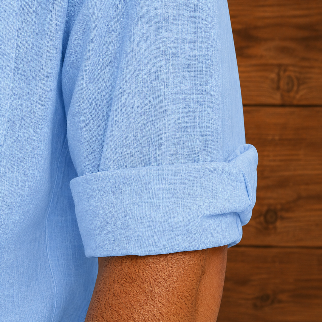 Linen Button-Down Shirt