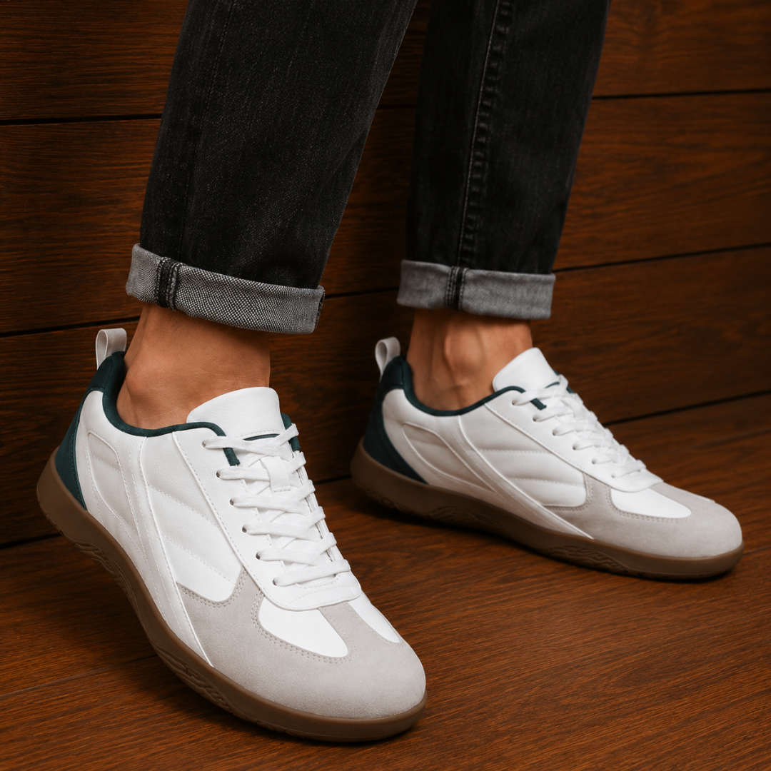Round-Toe Casual Sneakers