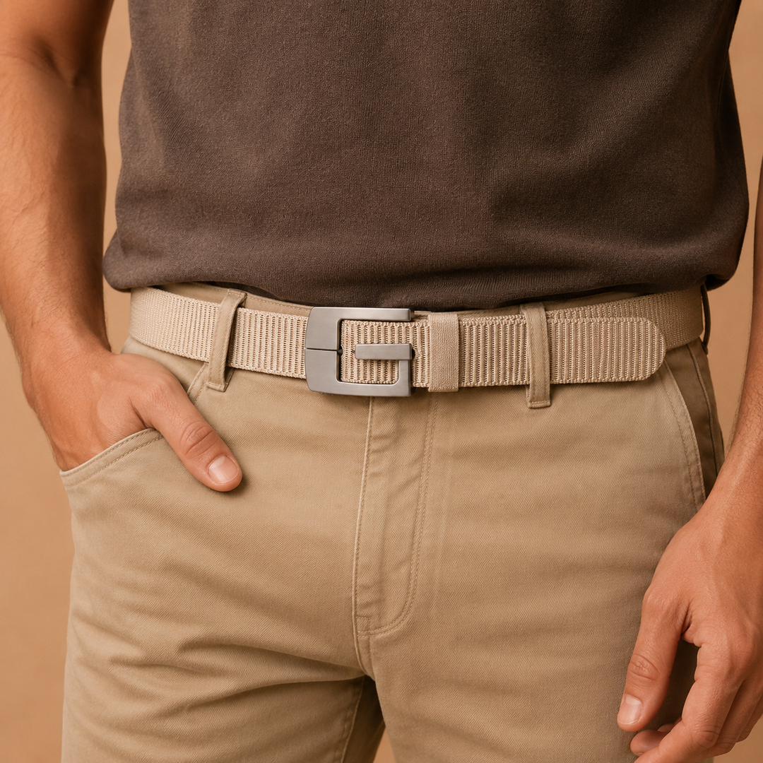 Canvas Ratchet Belt