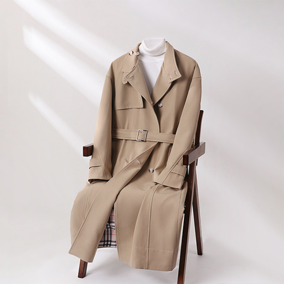 Premium Belted Overcoat