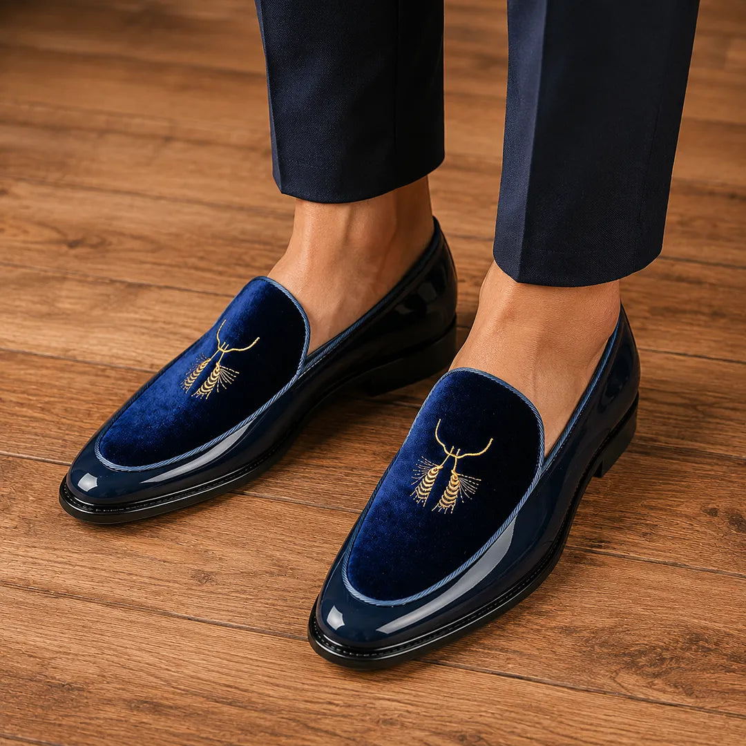 Classic Embroidered Loafers