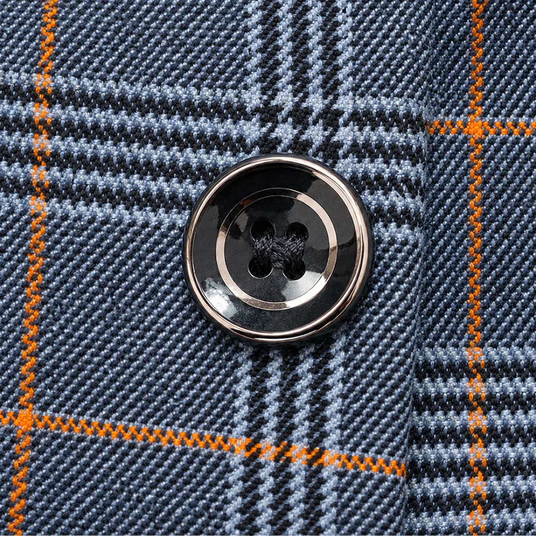 Classic Plaid Blazer