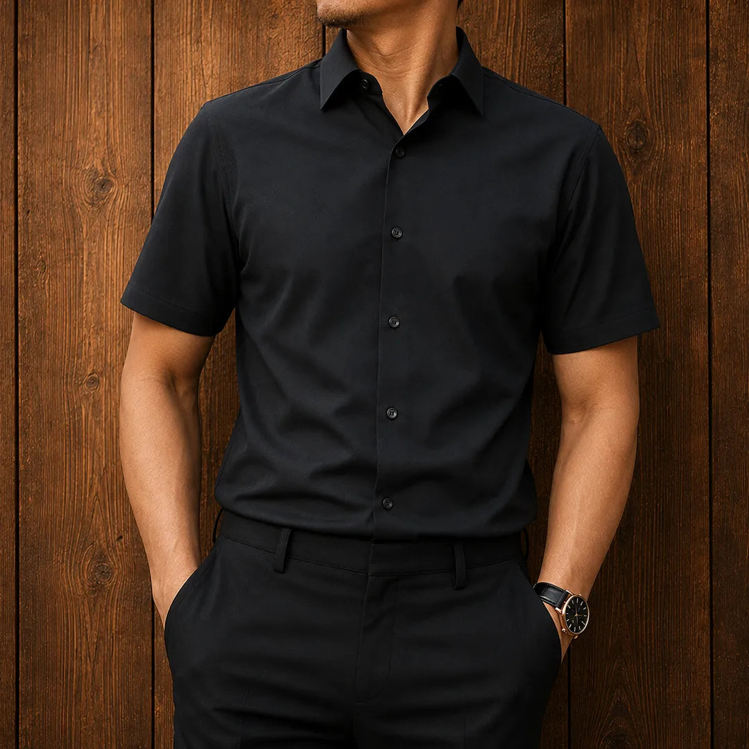 Clean Casual Collared Shirt
