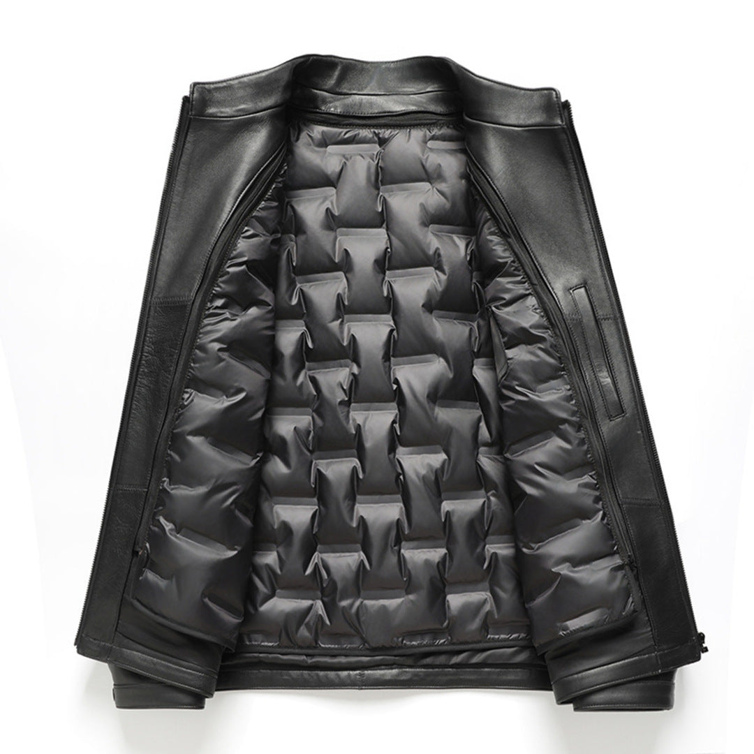 REFINED ICONIC LEATHER JACKET