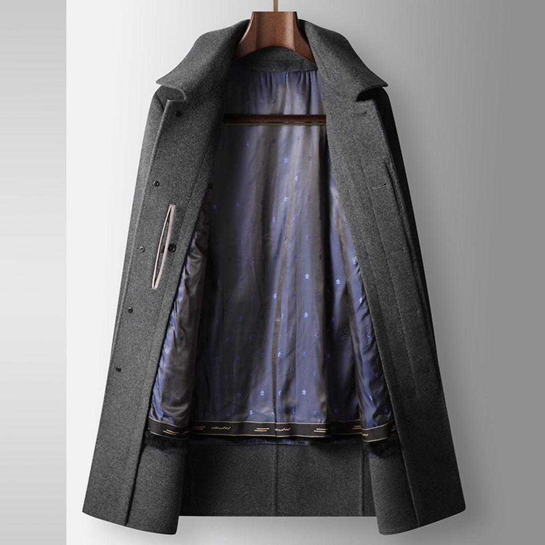 LUXE HERITAGE WOOL OVERCOAT