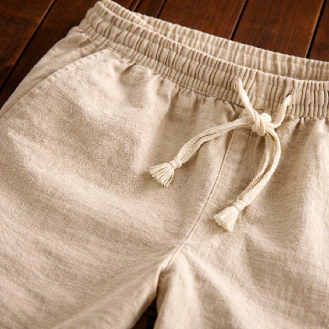 Plain Casual Drawstring