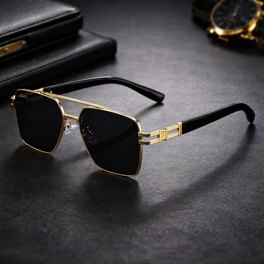 Luxury Metal Frame Sunglasses