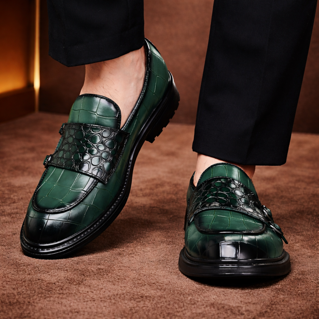 Buckle Dress Loafers