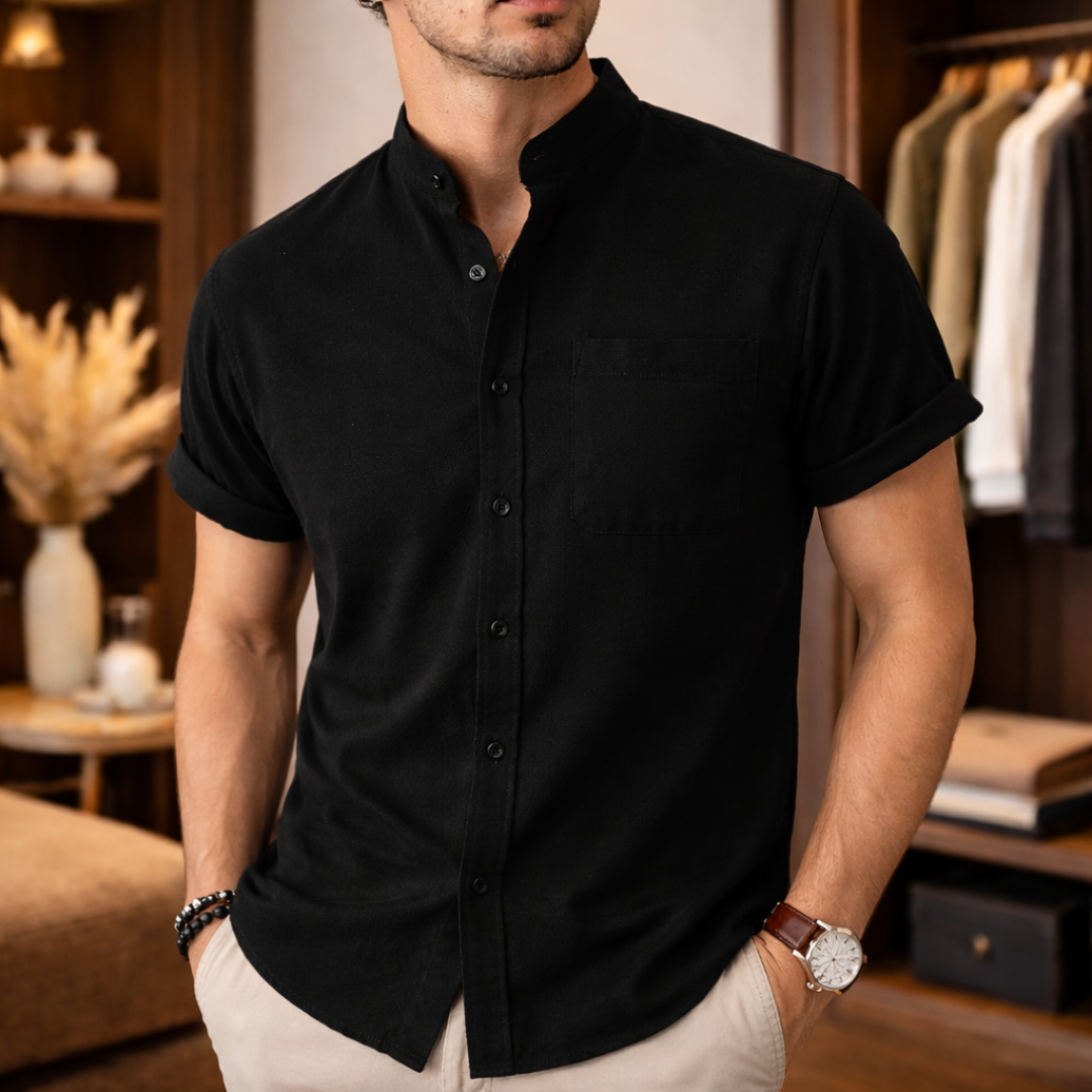 Linen Short Sleeve Shirt