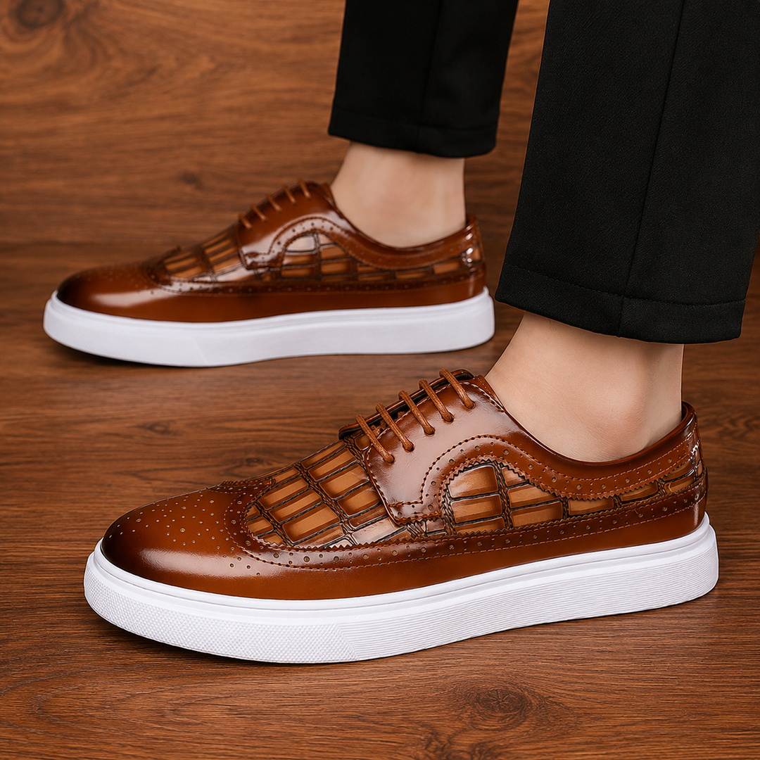 Brogue Casual Sneakers