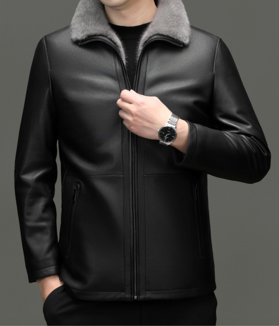 OPULENT SHEEPSKIN FUR JACKET