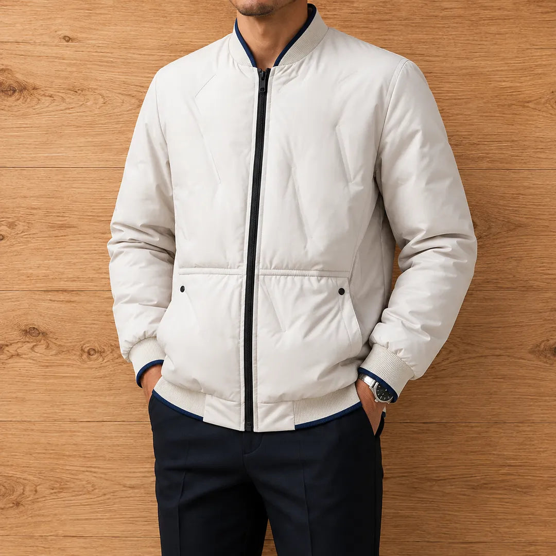 Padded Casual Bomber Jacket
