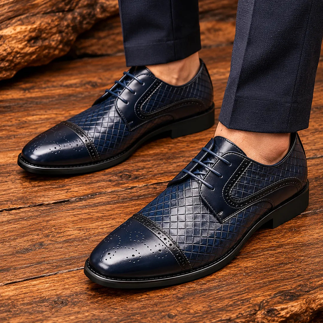 Polished Brogue Dress Shoes