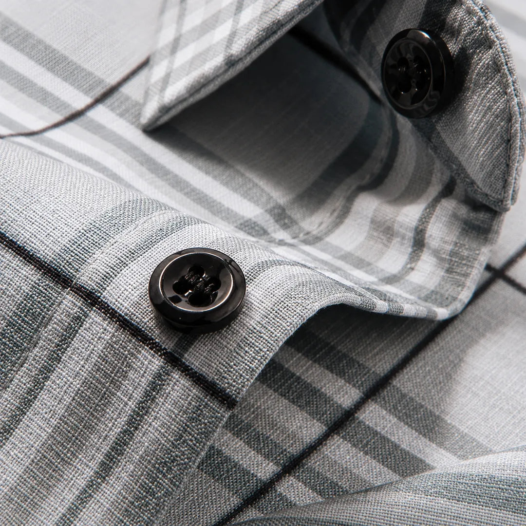 Tailored Plaid Shirt