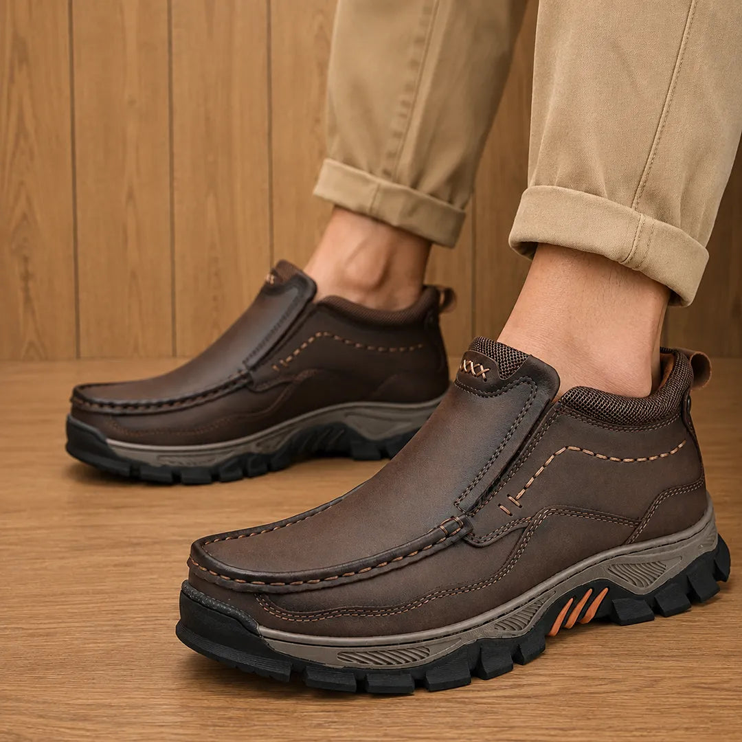 Rugged Comfort Slip-On Shoes