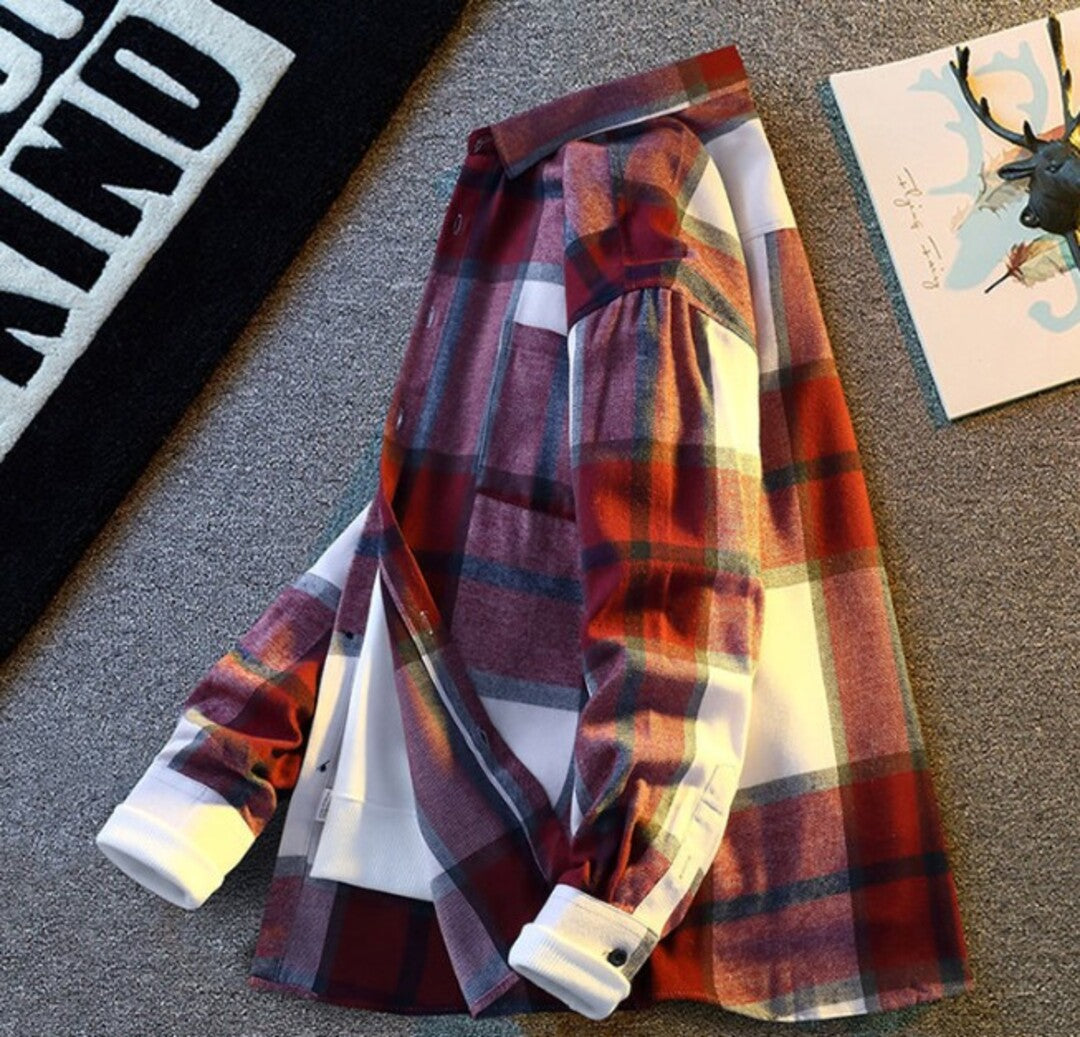 CLASSIC PLAID CASUAL SHIRT