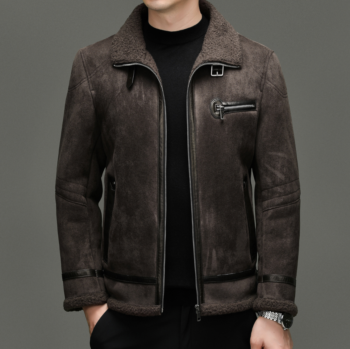 SHEEPSKIN WINTER BOMBER