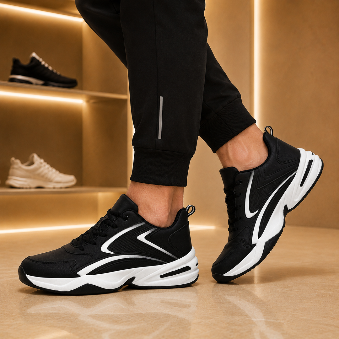 Cushioned Low-Top Sneakers