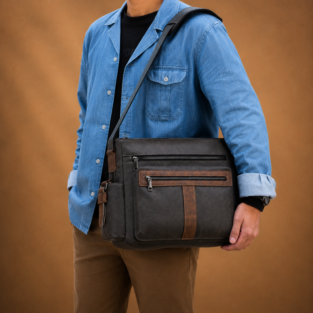 Vintage Business Messenger Bag