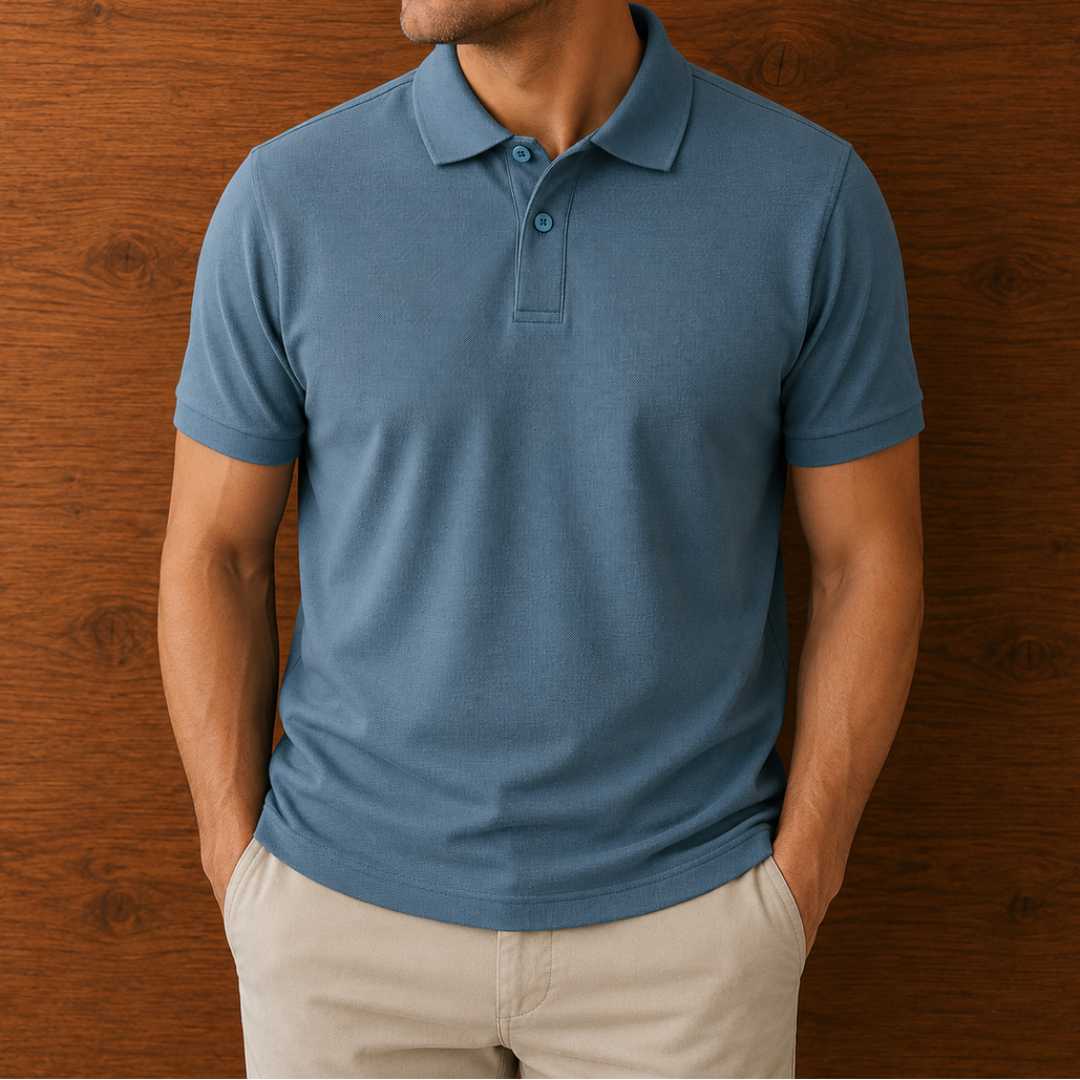 Luxury Knit Polo Shirt