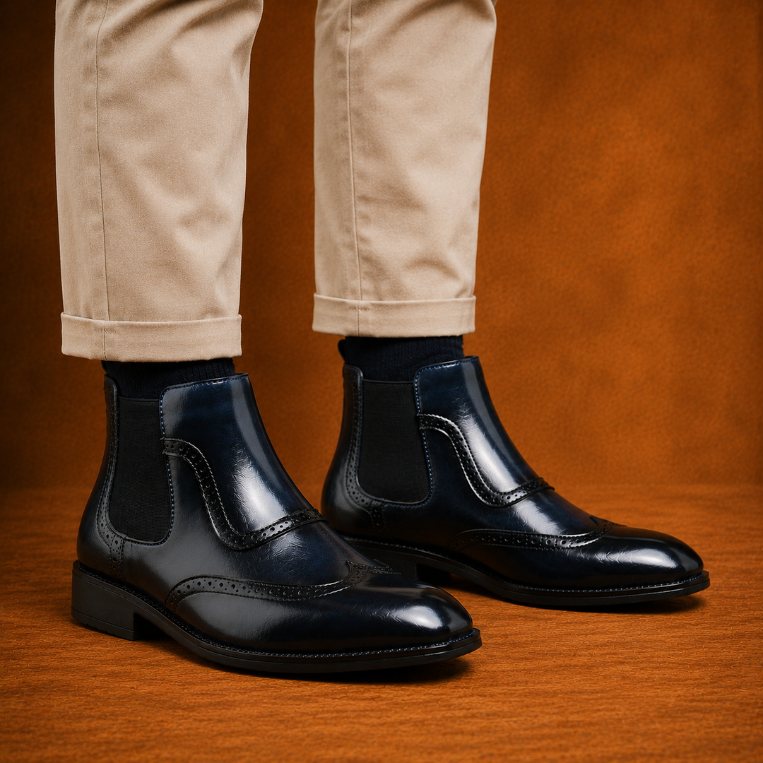 Brogue Chelsea Boots