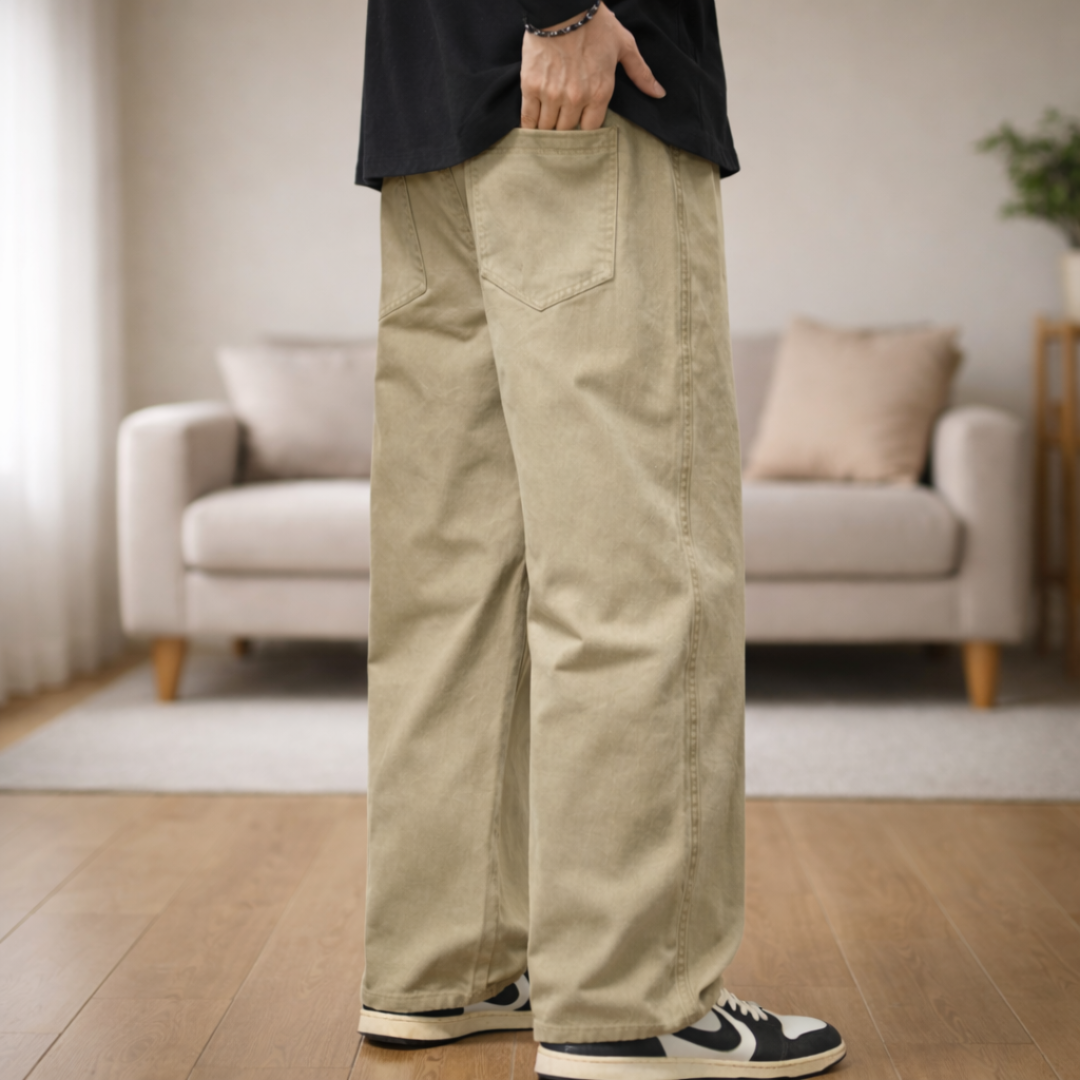 Relaxed Drawstring Pants