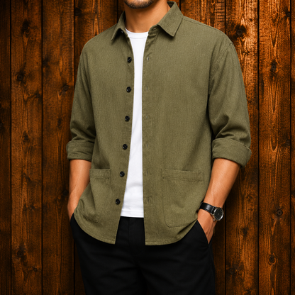 Casual Corduroy Shirt