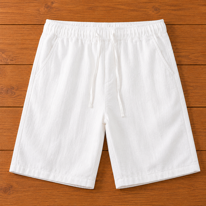 Linen Drawstring Shorts