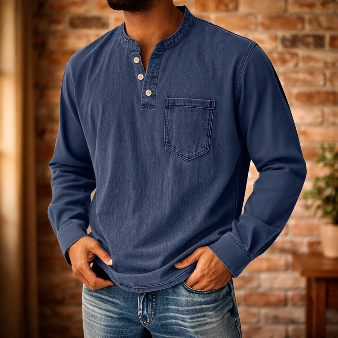Long-Sleeve Casual Shirt