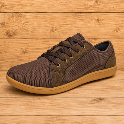 Lace-Up Mesh Sneakers