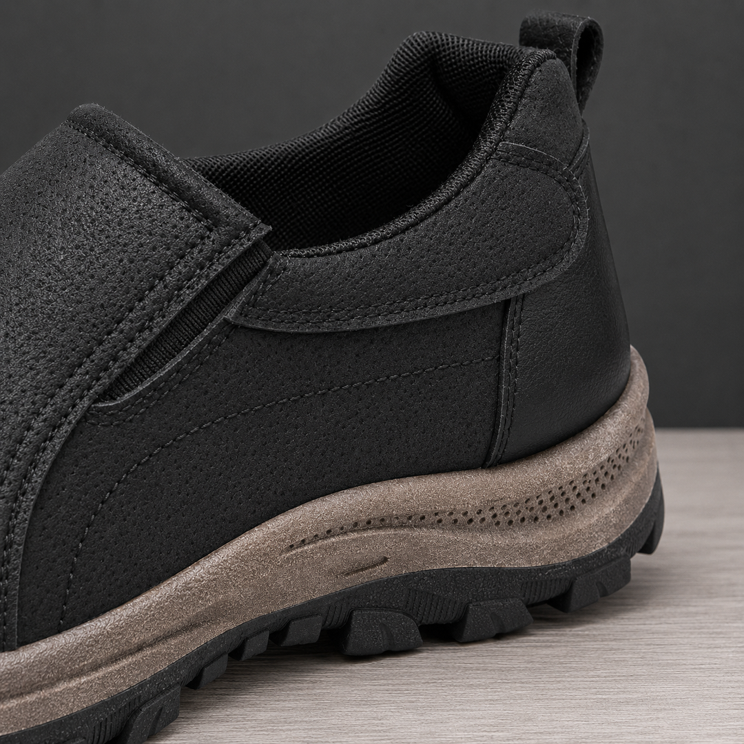 Outdoor Leather Slip-Ons