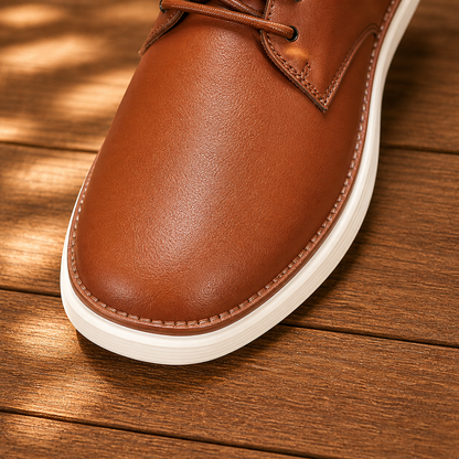 Lightweight Leather Sneakers