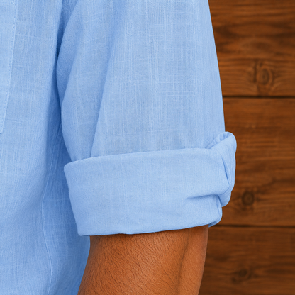 Linen Button-Down Shirt