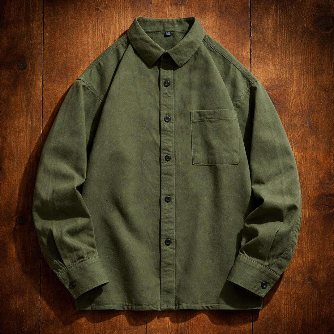 Cotton Long-Sleeve Shirt