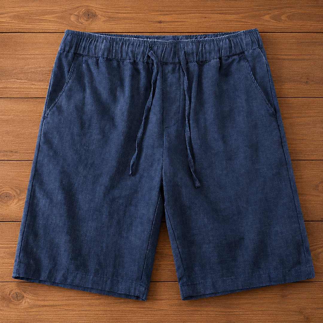 Linen Drawstring Shorts