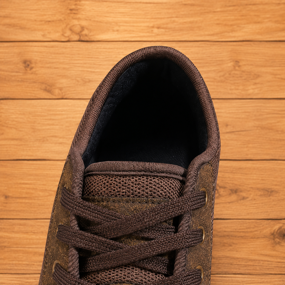 Lace-Up Mesh Sneakers