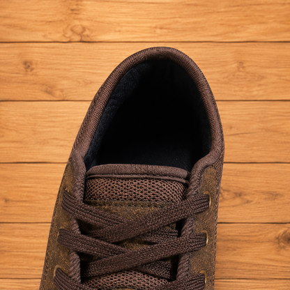 Lace-Up Mesh Sneakers