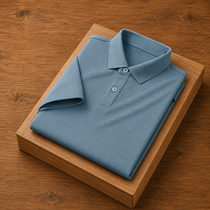 Luxury Knit Polo Shirt