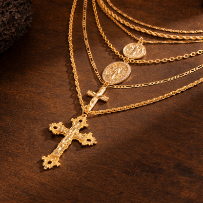 Elegant Layered Necklace Set