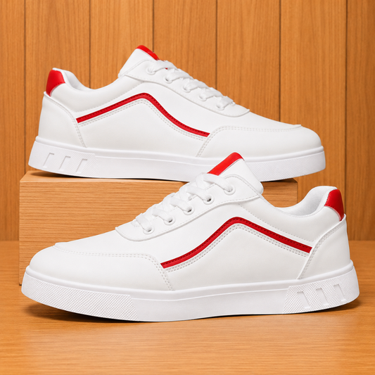 Clean Side-Stripe Sneakers