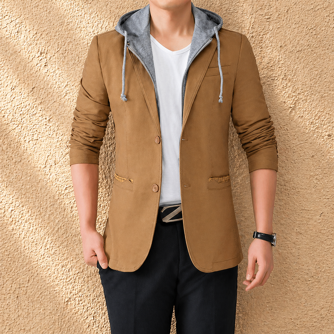 Casual Hooded Blazer