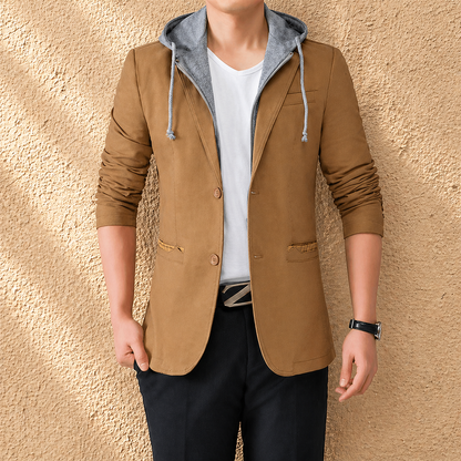 Casual Hooded Blazer
