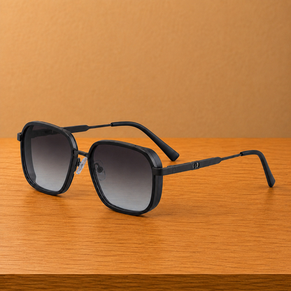 Geometric Frame Sunglasses