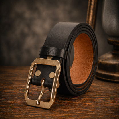Genuine Cowhide Belt