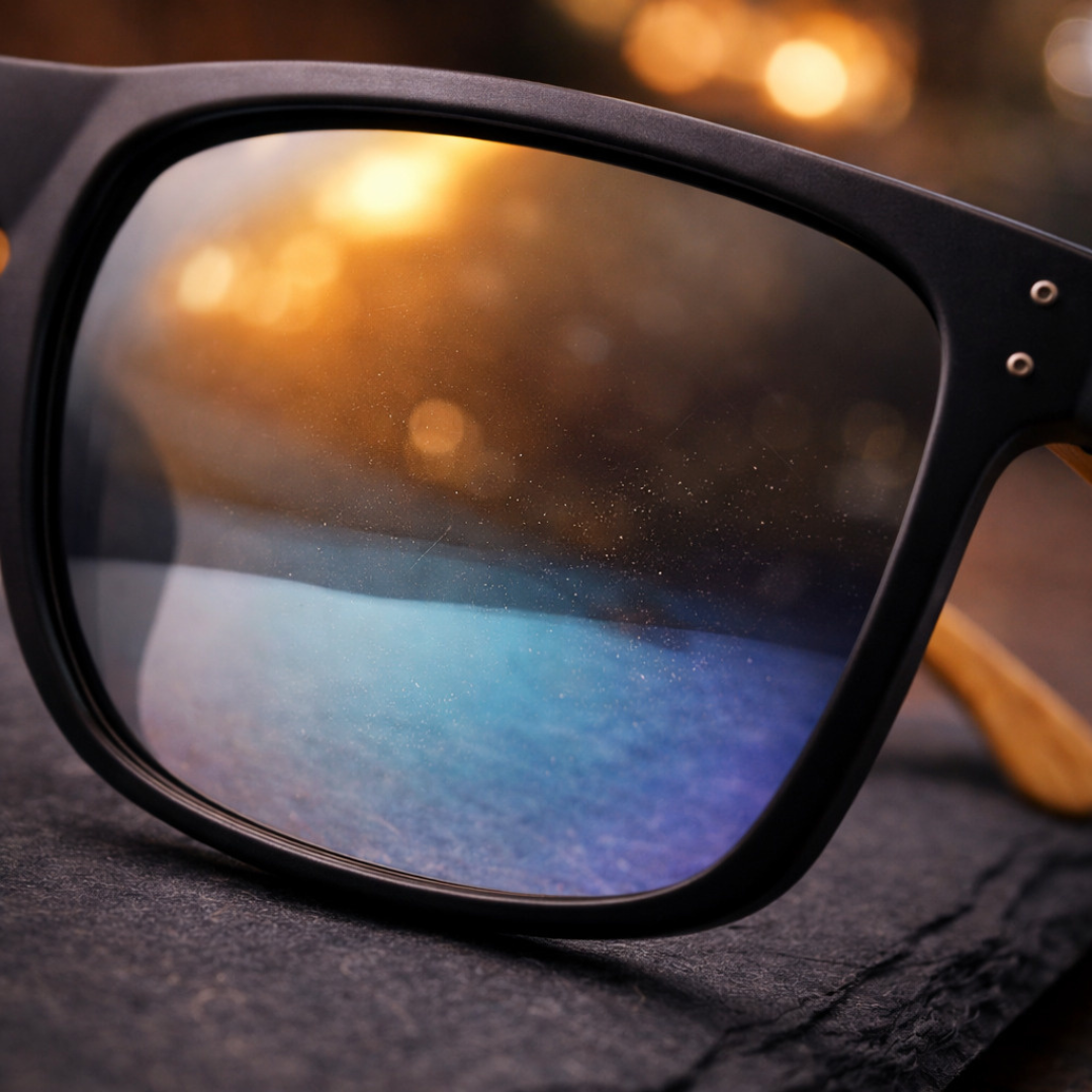 Wood Arm Sunglasses