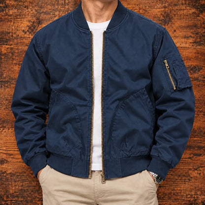 Refined Casual Layering Jacket
