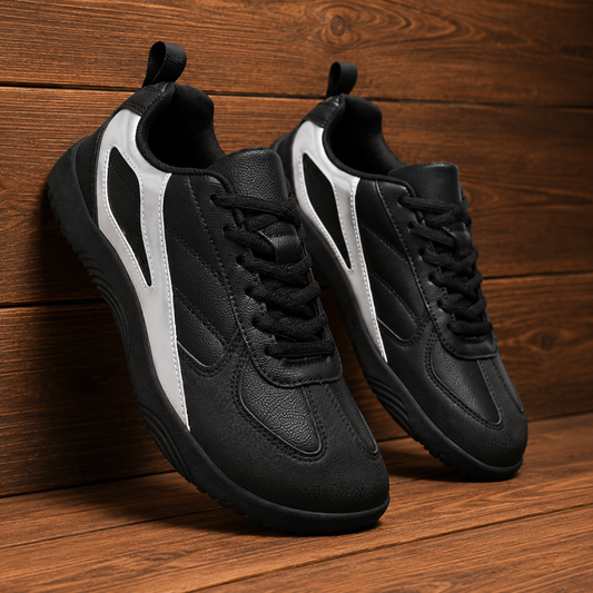 Round-Toe Casual Sneakers