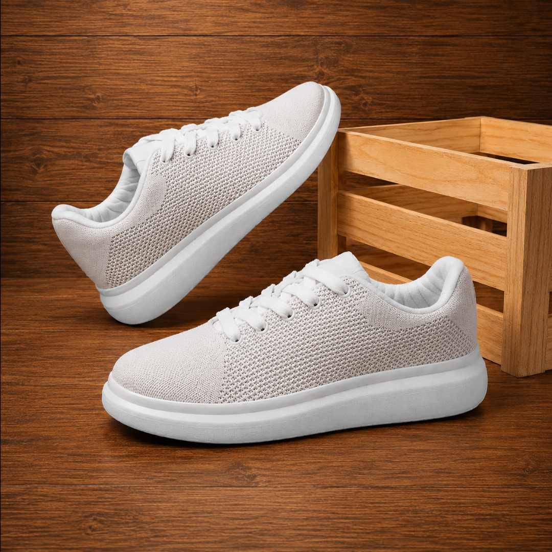 Breathable Knit Walking Sneakers