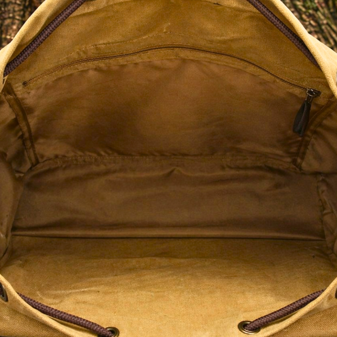 Rugged Canvas Backpack